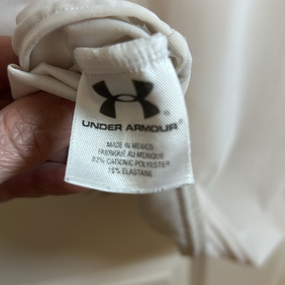 Under Armour Men's White compression short sleeve T-Shirt size XXL - Picture 6 of 8